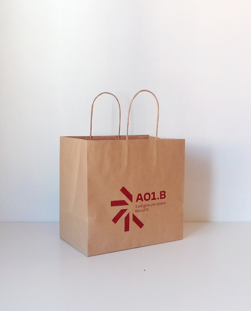 Sacos De Papel Kraft Marrom